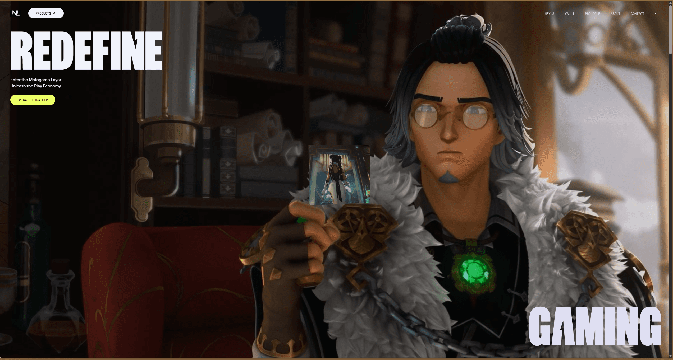 NXLVL - Close-up on project interface details and structural rhythm